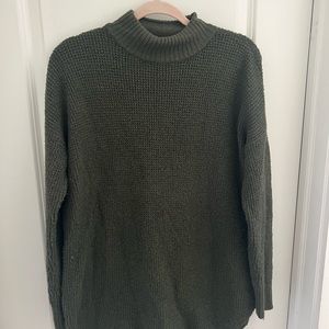 Olive green AE sweater